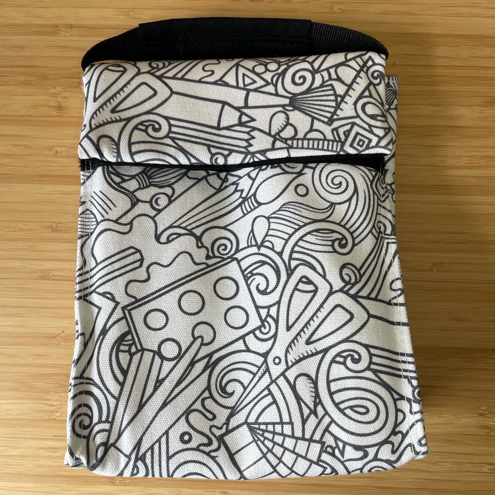 Loot Crate Color Me! Artistic DIY Color Lunch Bag